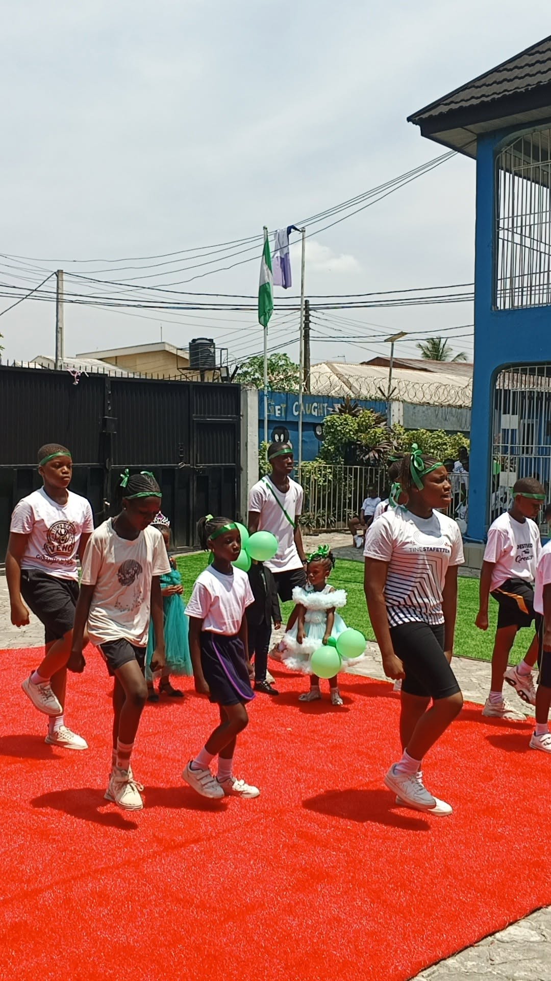 School sports activity
