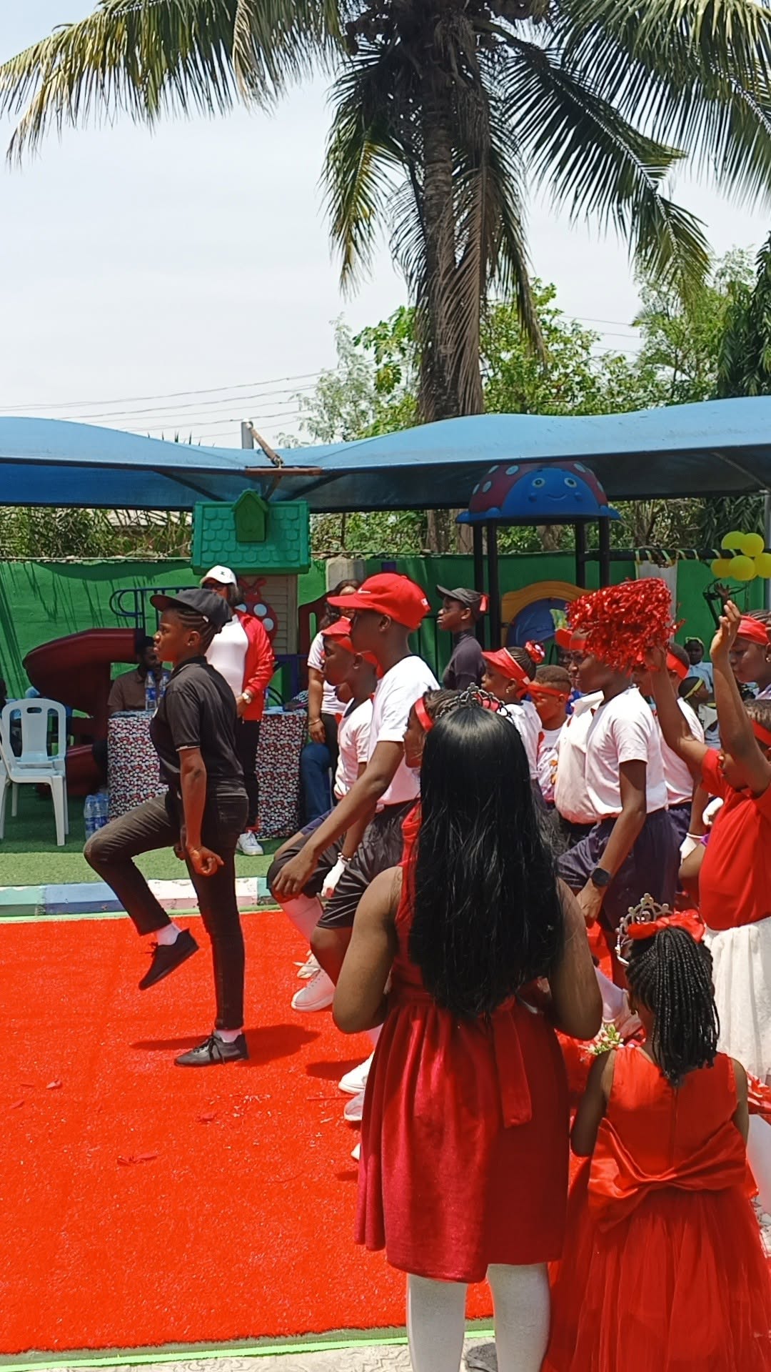 School sports event