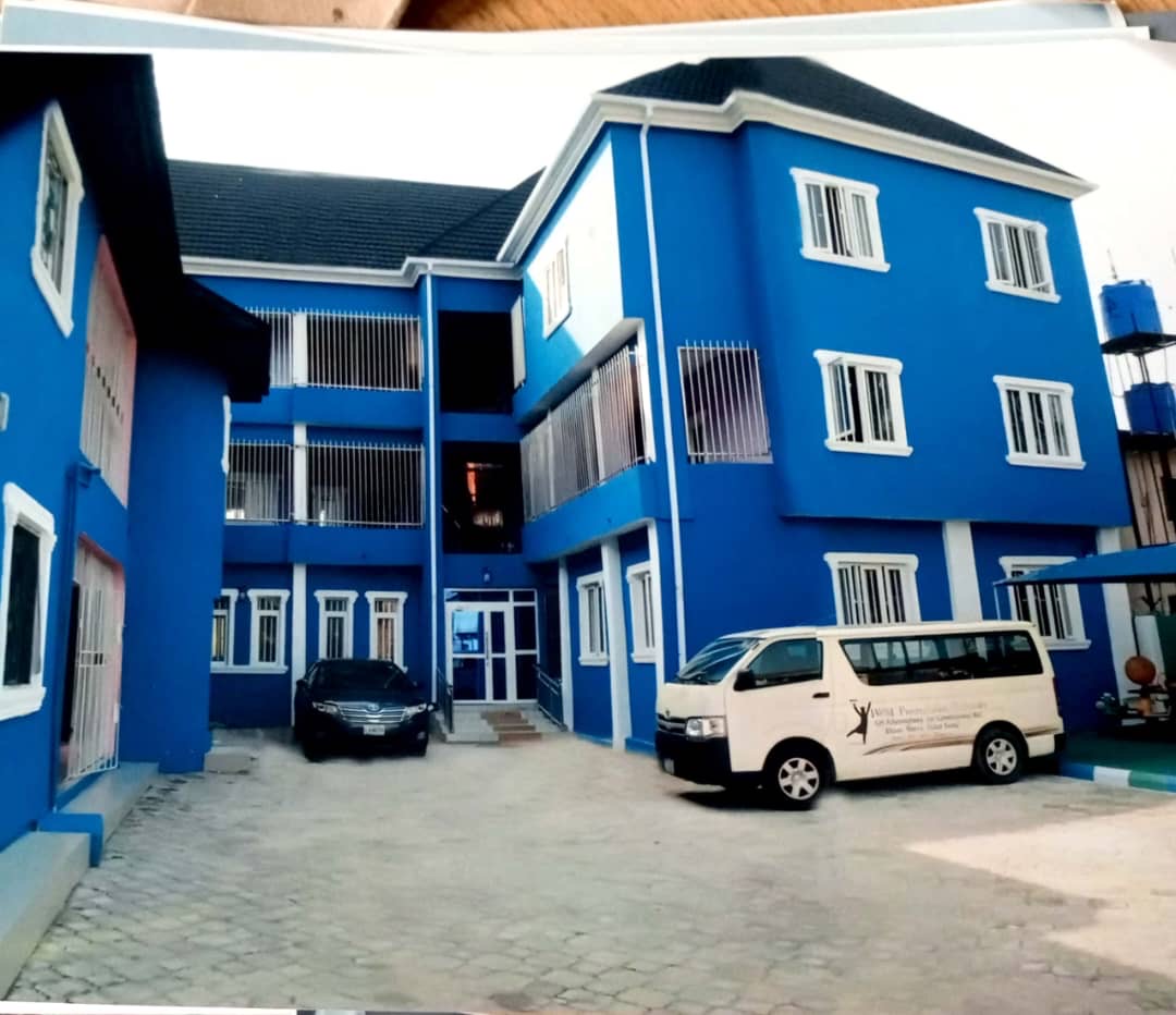 School courtyard