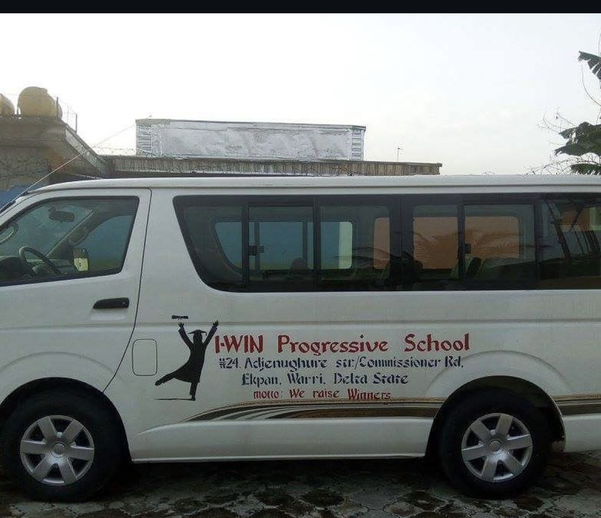 I-Win Progressive Schools bus
